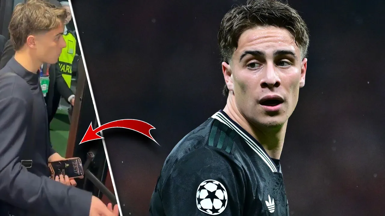 Galatasaray-Juventus maç sonu kamera yansıdı: Kenan Yıldız'ın telefonundaki detay gündem oldu