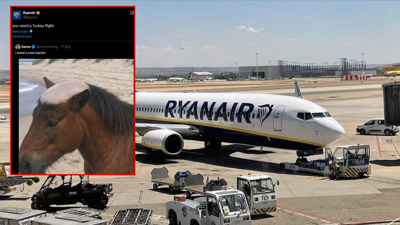 İrlanda merkezli havayolu şirketi Ryanair'den esprili 'Türkiye' paylaşımı! Sosyal medyada gündem oldu