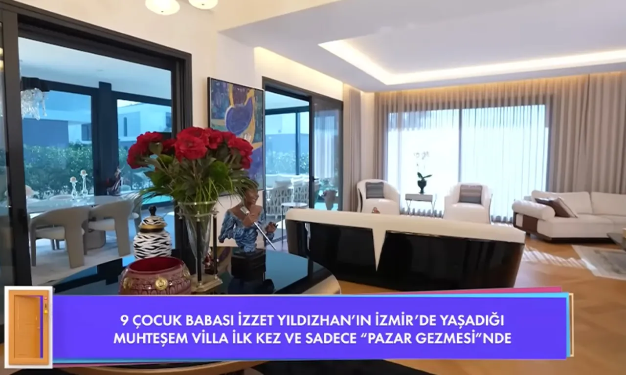 İzzet Yıldızhan evinin kapılarını açtı! 9 çocuğuyla burada yaşıyor