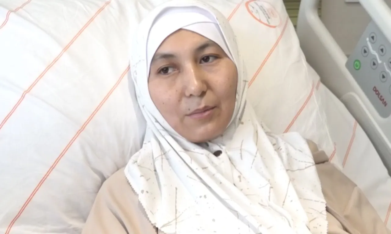 Midesinde sertlik fark etti! 6 çocuk annesi kadının karnından iki bebek büyüklüğünde kitle çıktı