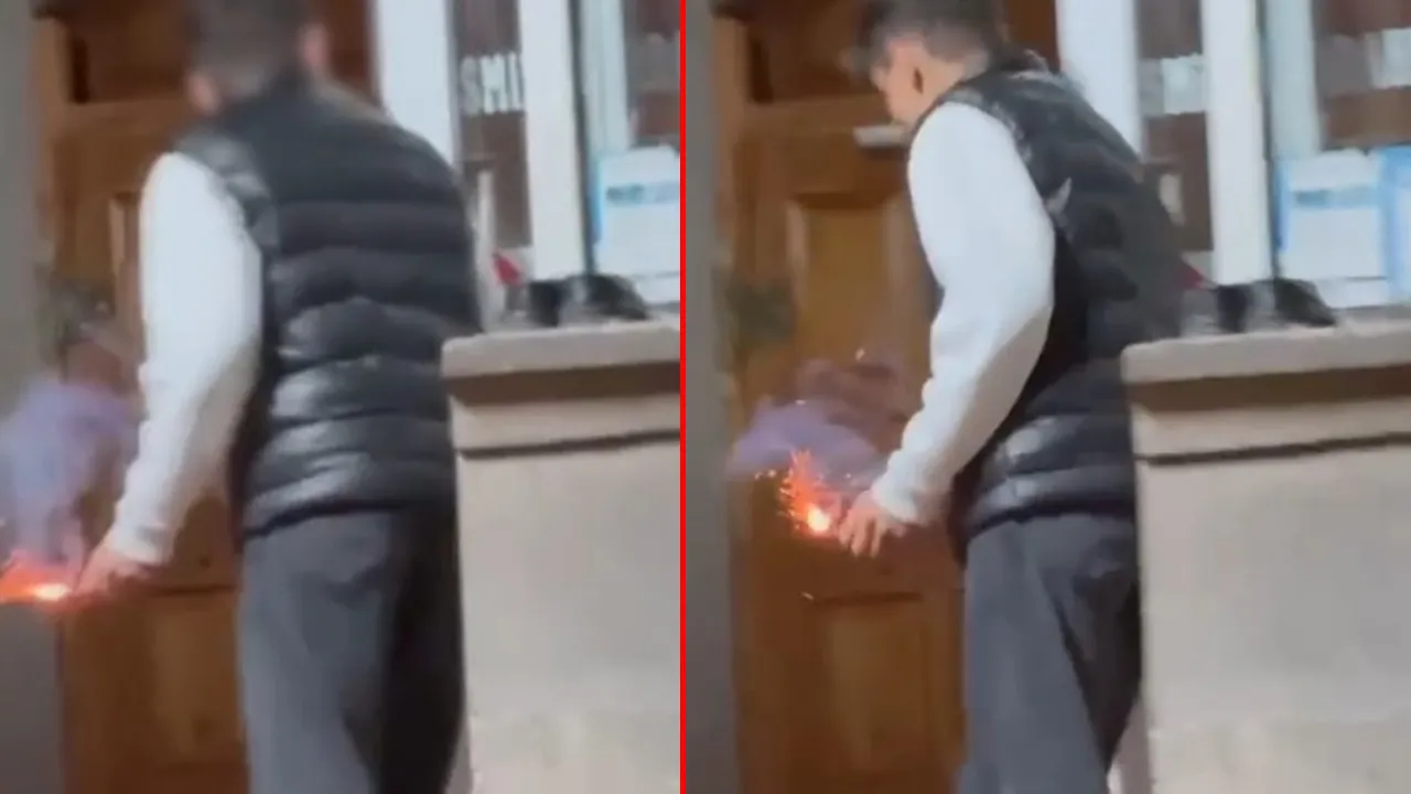 Terbiyesizliğin böylesi! Teravih namazında camiye torpil attı