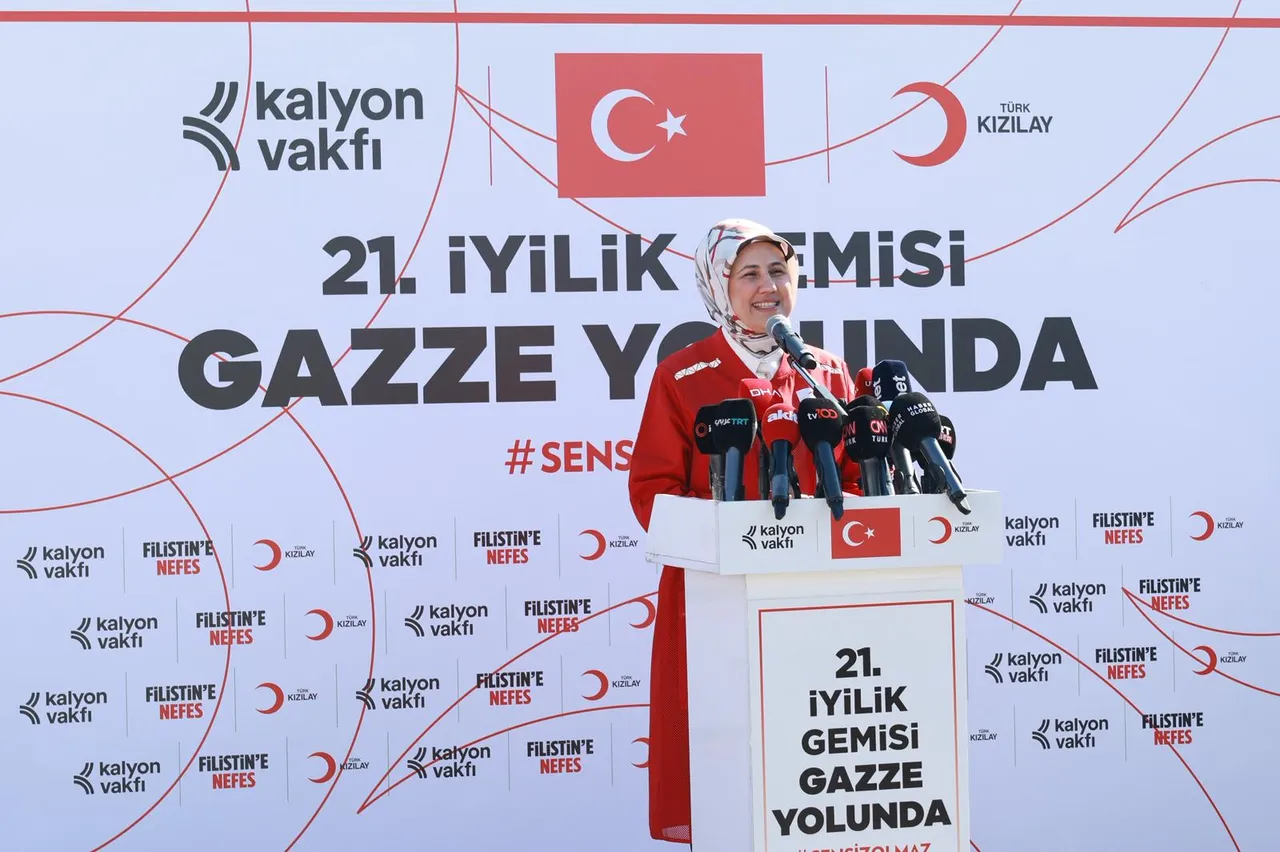 Türk Kızılay ramazan ayının ilk günü Gazze’ye en büyük iyilik gemisini yola çıkardı