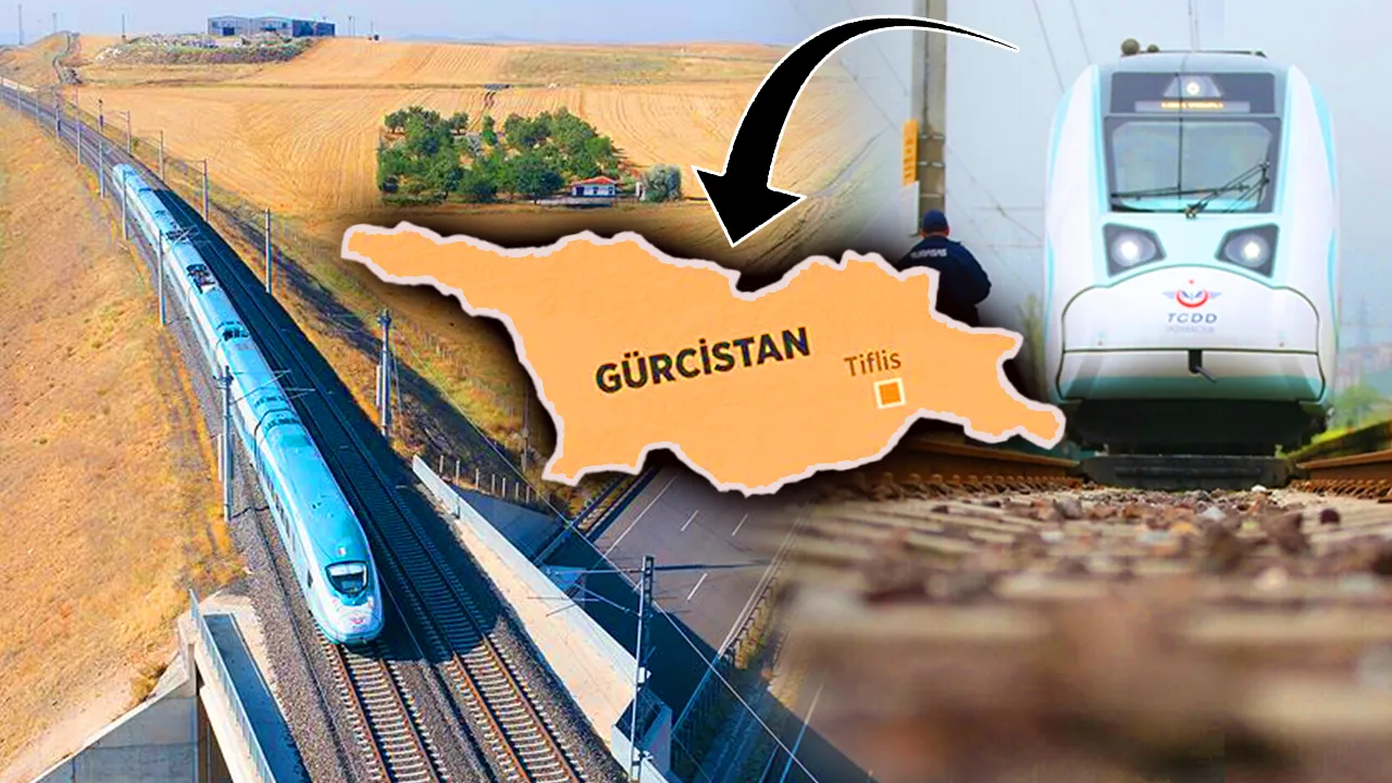 5 ili Gürcistan’a bağlayacak! Karadeniz'de 14 istasyonlu yeni demir yolu
