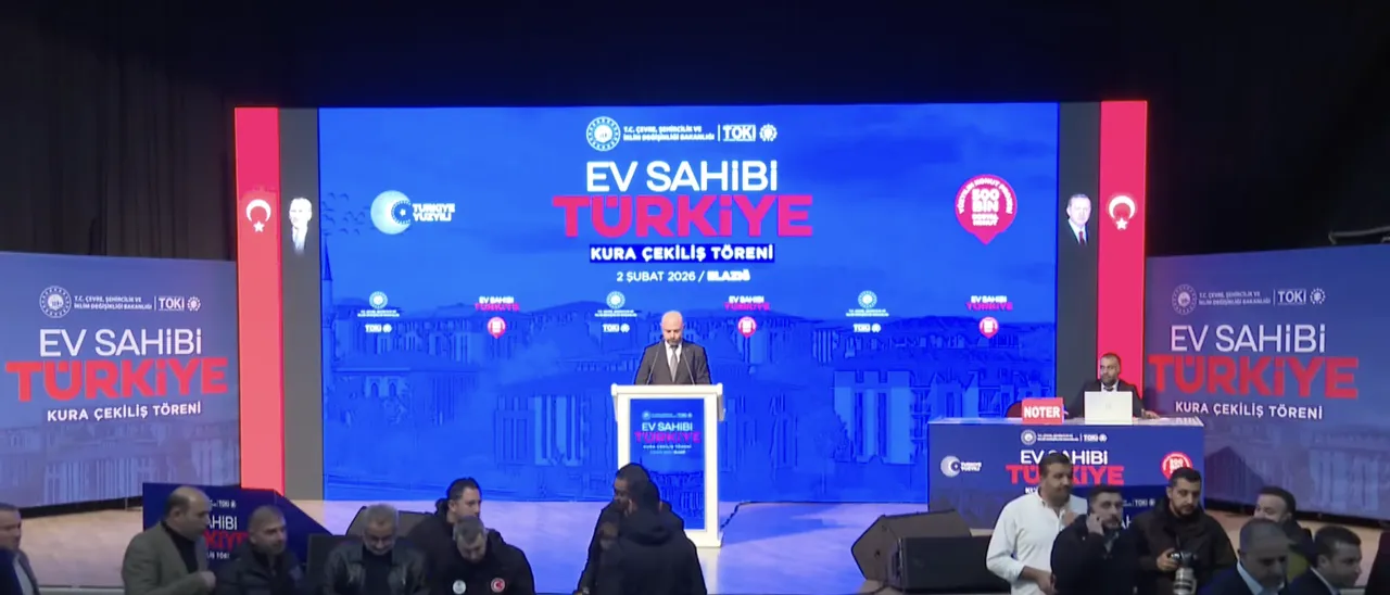 Elazığ TOKİ kura çekimi sonuçları asil/yedek isim listesi: Kura çekilişi sonuçlanıyor