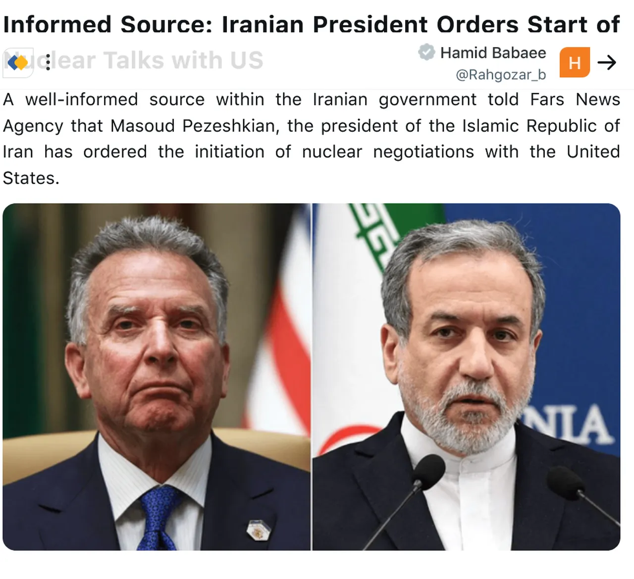 İran Dışişleri Bakanı 'hazırız' dedi! Pezeşkiyan talimat verdi: Türkiye barış adresi oldu