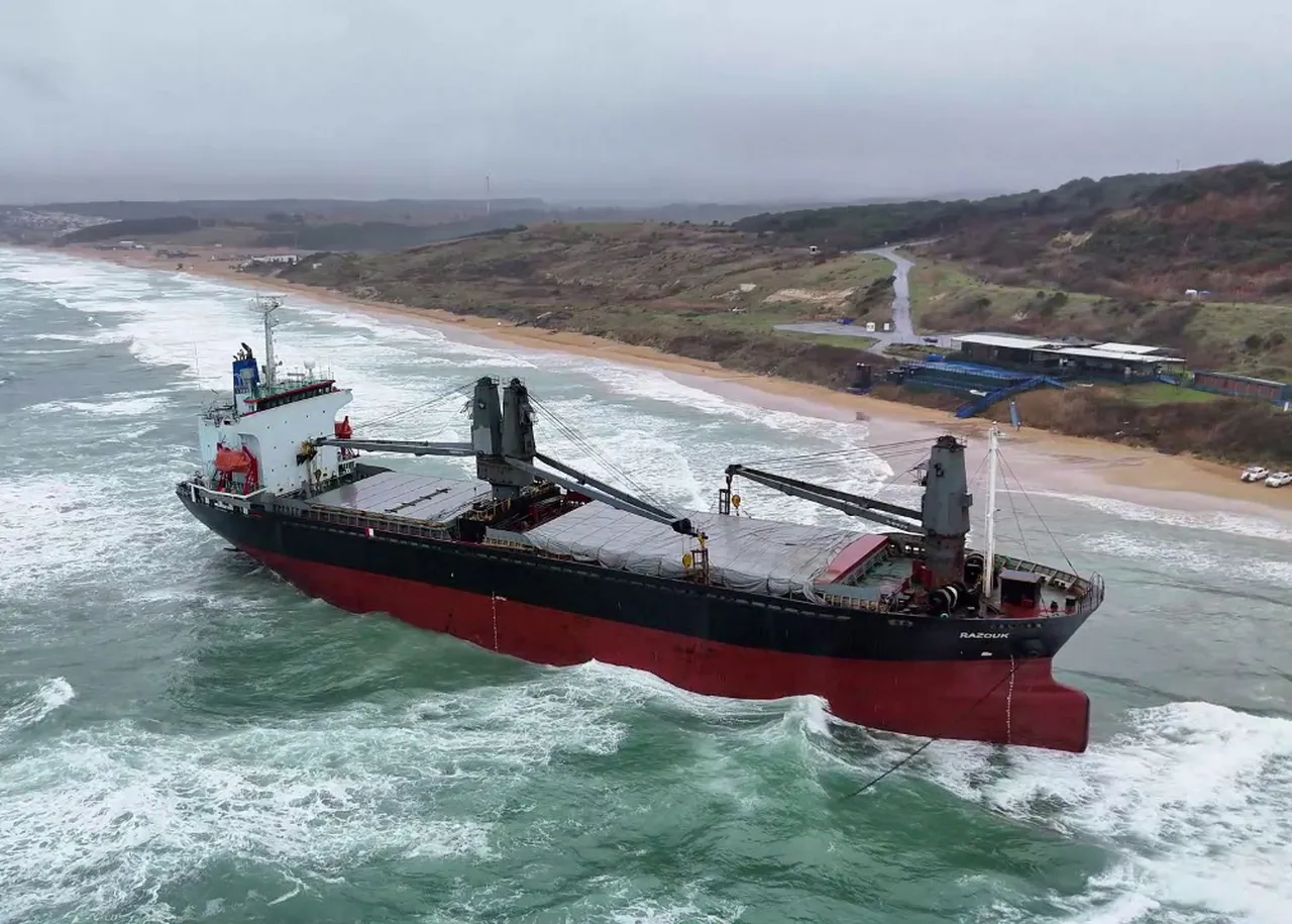 Saldırıdan 10 gün sonra İstanbul'da kıyıya vurdu! Dev geminin son hali havadan görüntülendi