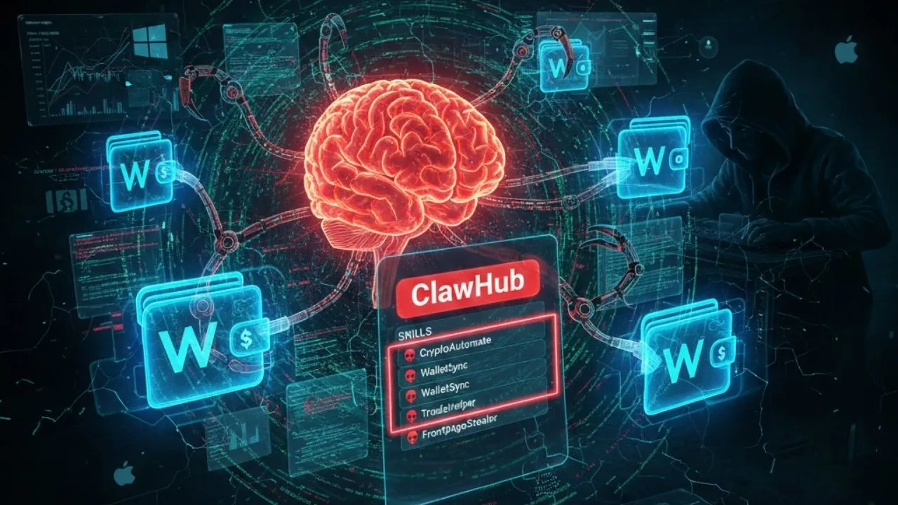 Yapay zeka kripto cüzdanlarını hedef alıyor: 14 kötü amaçlı beceri yüklendi