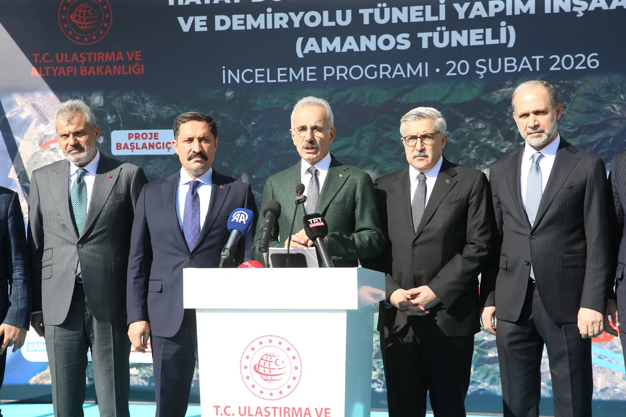 3 ayrı tüpten 20 kilometrelik tünel! Bakan Uraloğlu dev hamleyi açıkladı