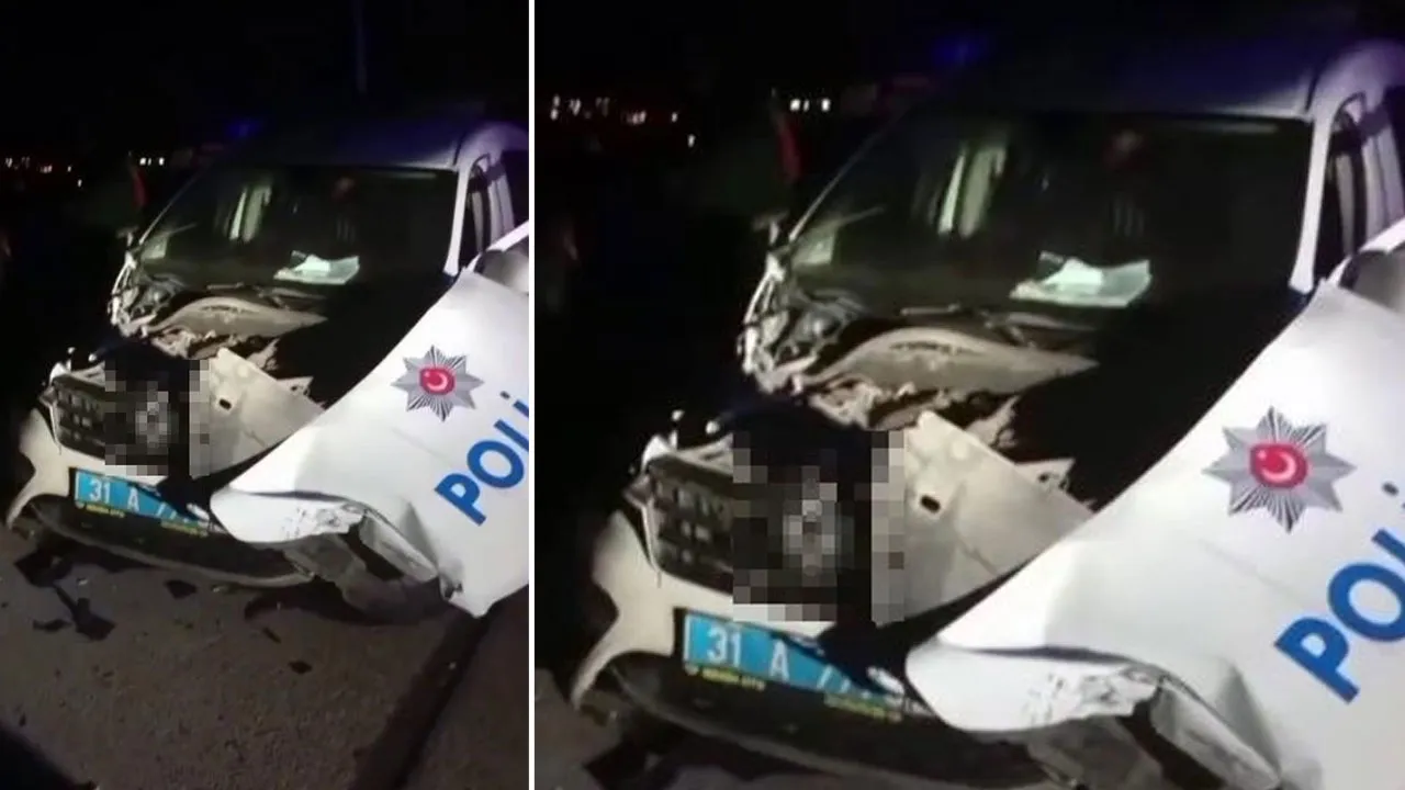 Alkollü sürücü dehşet saçtı! 2 polis yaralandı