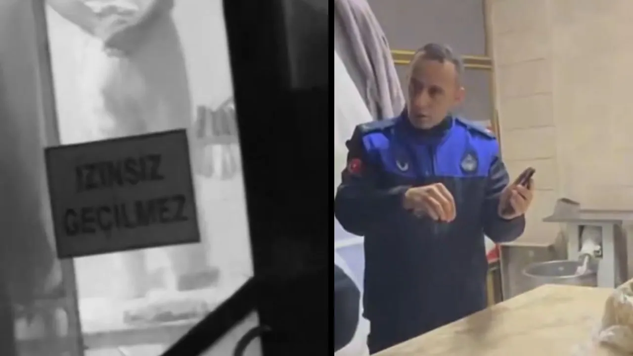 Ayaklarıyla hamur yoğurdu! Ekipler harekete geçti, imalathane mühürlendi