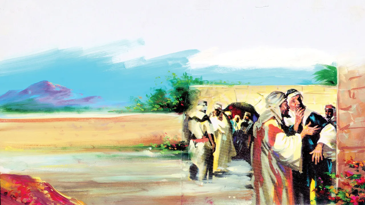 Babası nihayet Zeyd'inden haber almıştır, sevinç içinde Mekke'ye koşar: Hayret ettiren cevap