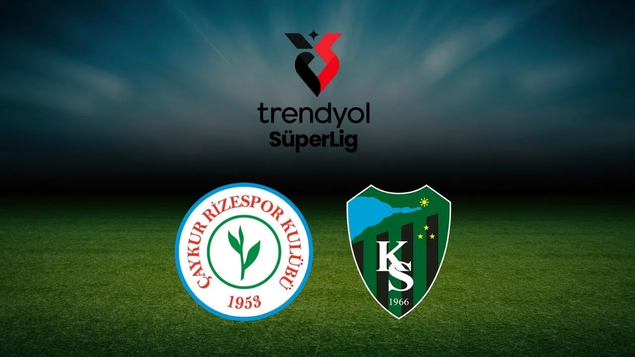 Çaykur Rizespor-Kocaelispor maçı hangi kanalda, saat kaçta? Maç yayın bilgileri paylaşıld