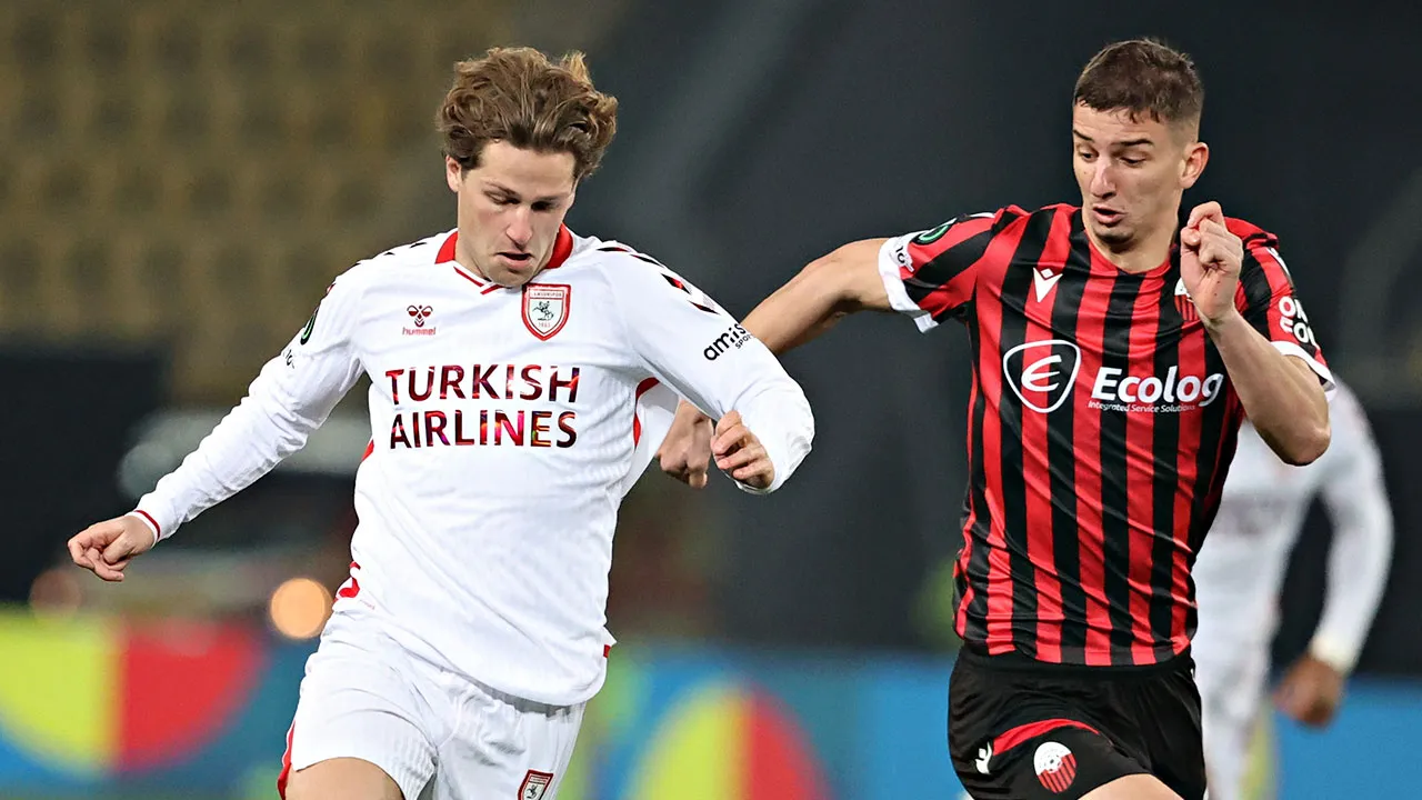 Samsunspor, Üsküp'te avantajı aldı