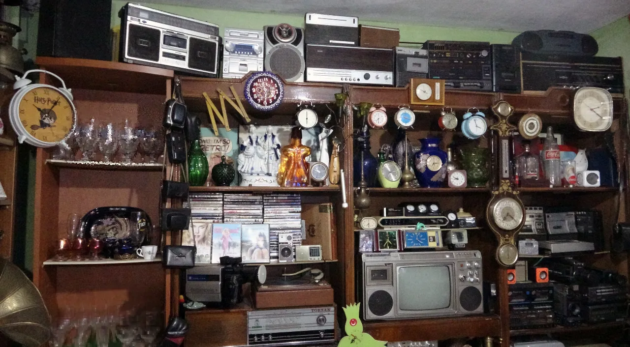 Antika tutkusu: Evinin bodrum katını 1200 parçalık müzeye çevirdi