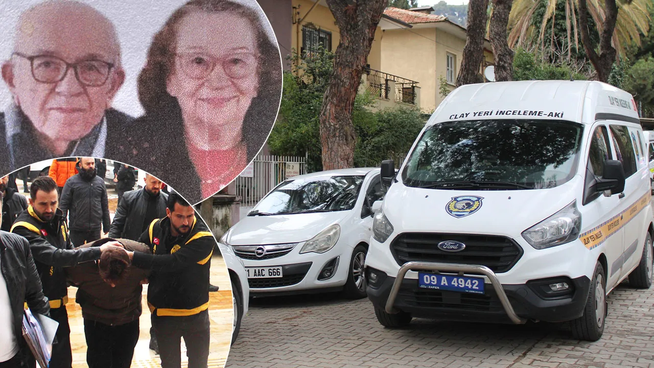 Çakaloğlu çifti evde ölü bulunmuştu! Katili 'mavi poşet' ele vermiş