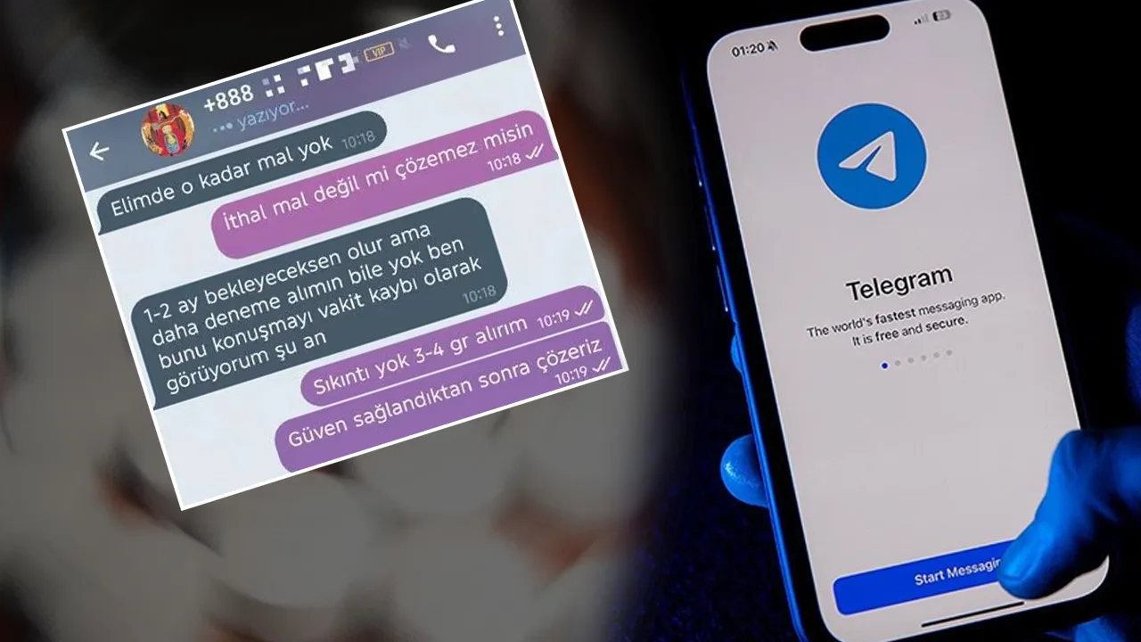 Telegram üzerinden uyuşturucu pazarlığı! Bir de kendilerini ağırdan satıyorlar