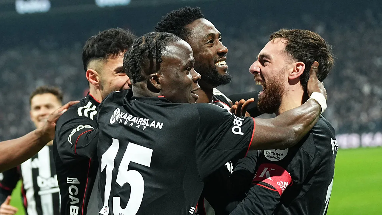 Beşiktaş, Göztepe'ye gol olup yağdı: Kara Kartal, Avrupa potasına girdi