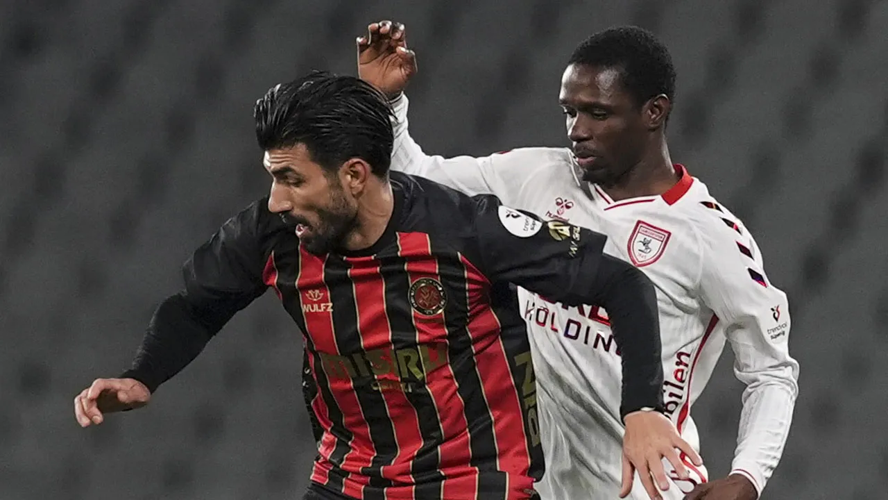 Fatih Karagümrük ile Samsunspor puanları paylaştı