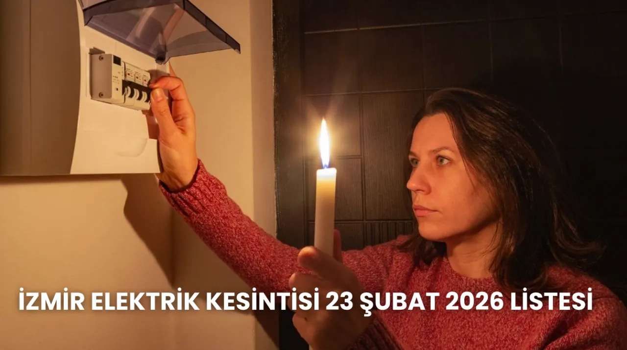Gediz elektrik kesintisi 23 Şubat listesi! İzmir'de elektrikler saat kaçta gelecek?