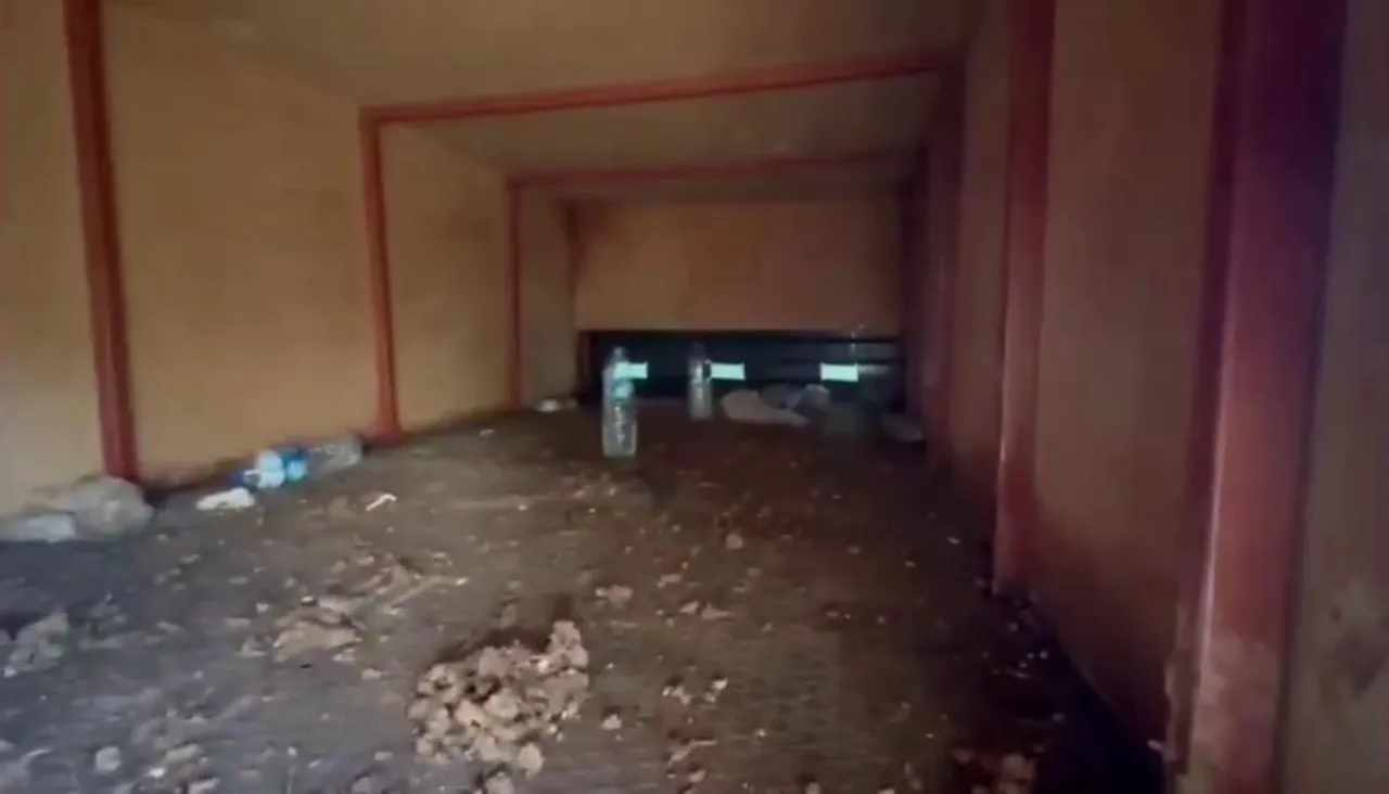 Polisi şoke eden olay! Hayvan dışkısının altından insanlar çıktı