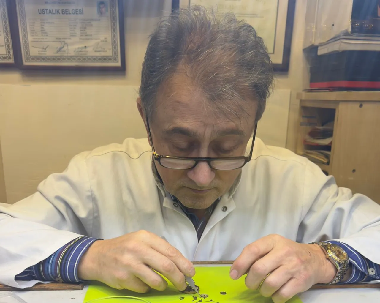 100 bin dolarlık saatler İstanbul’da tamir ediliyor