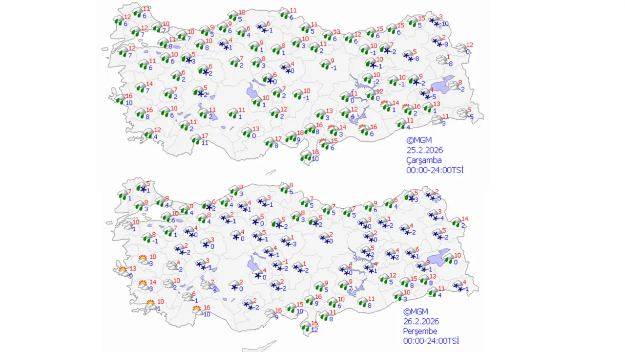 Türkiye'nin yarısı bembeyaz olacak! Yeni soğuk hava dalgasının geleceği tarih belli oldu