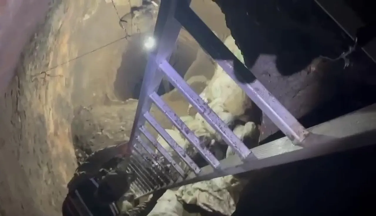 2 yılda 40 metrelik kuyu kazdı! Amacına ulaşamadan tutuklandı