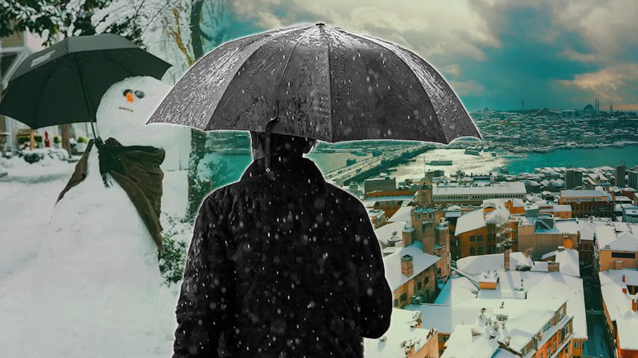 AKOM İstanbul’da kar yağışı için tarih verdi! Sıcaklık 2 dereceye düşecek