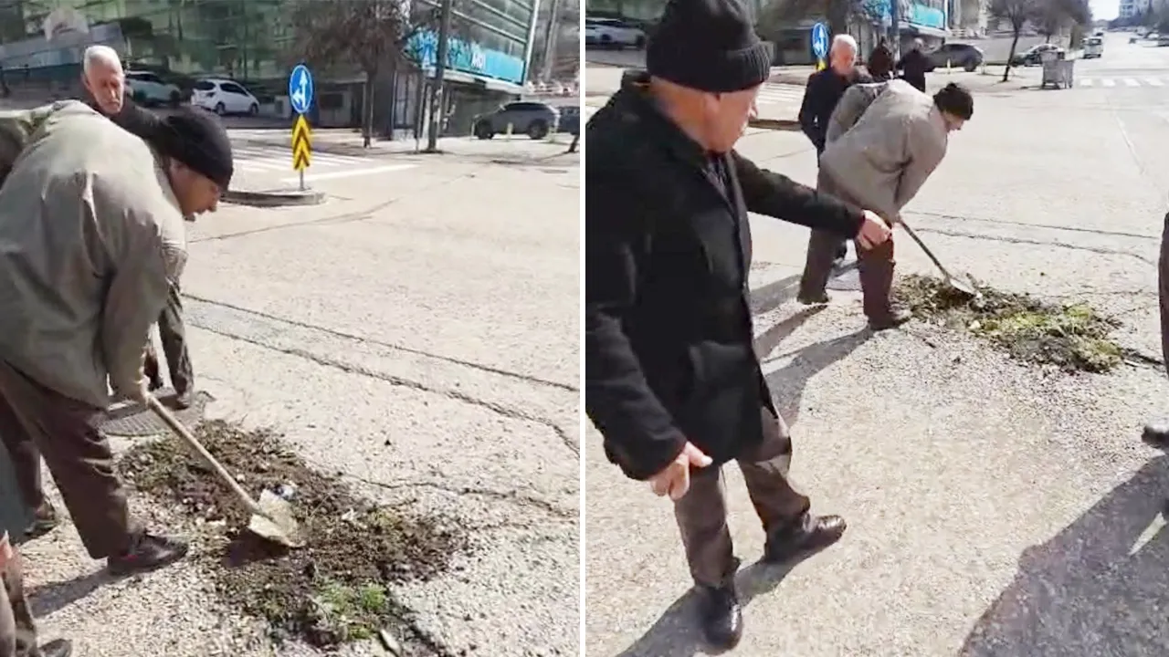 CHP'li belediyede bir skandal daha! Vatandaş çukurları kendi doldurdu