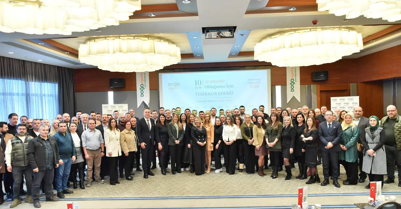 Doğa Sigorta acenteleri ile “Geleceğin Doğası, Güvenin Rotası” sloganlı toplantılarında buluştu