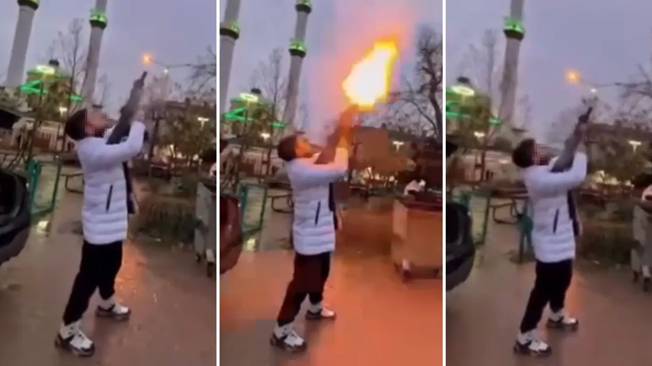 Sokak ortasında pompalı dehşeti! Sosyal medyada paylaşınca tutuklandı