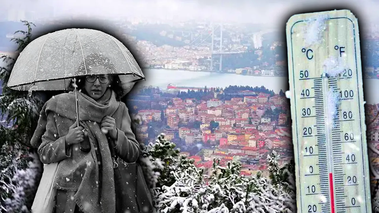 AKOM saat verdi! Soğuk hava geri dönüyor: Sıcaklık 5 derecenin altına düşecek