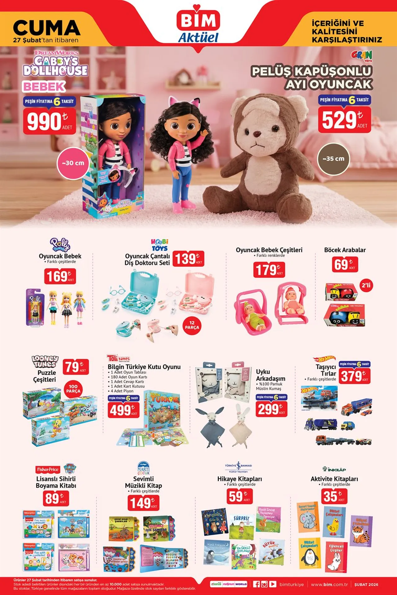 BİM 27 Şubat aktüel indirimleri! BİM aktüel kataloğunda bu hafta  hangi ürünler satışa çıkacak?