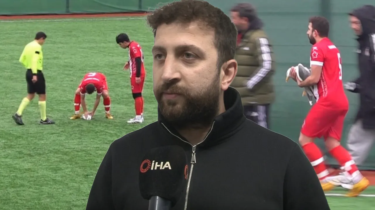 Gözler maçtaydı, o martıya koştu! Sosyal medyada gündem oldu