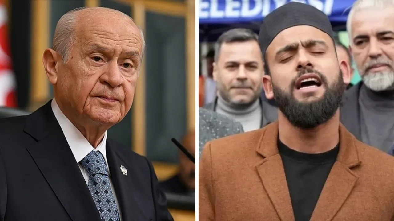 'Kâbe'de Hacılar Hû Der Allah' ilahisi Bahçeli'nin gündeminde! Celal Karatüre'yü tebrik etti