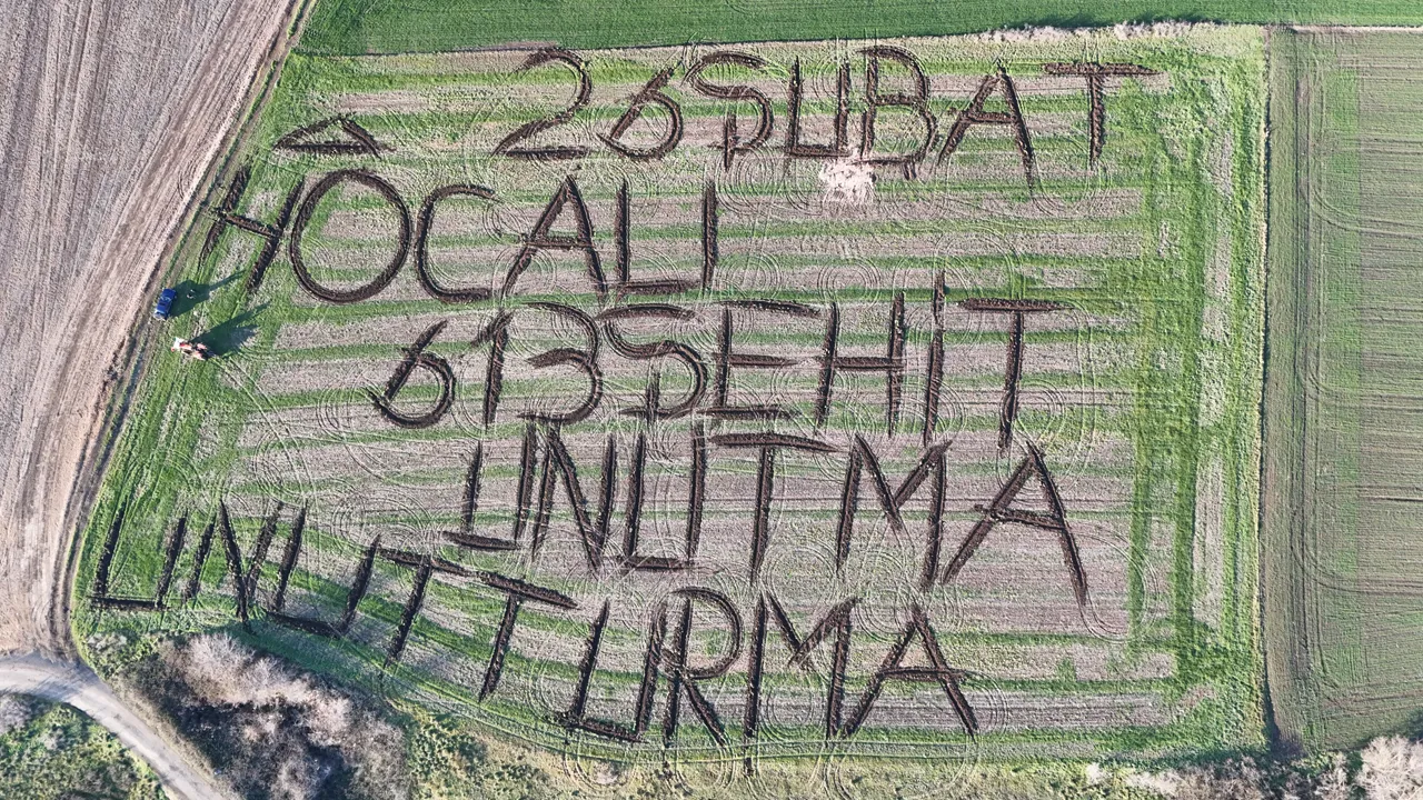 Kırklarelili çiftçiden anlamlı hareket: Tarlasına 