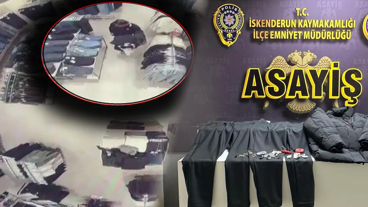 Mağaza kabininde yakalandı, suç kaydı şaşkına çevirdi!