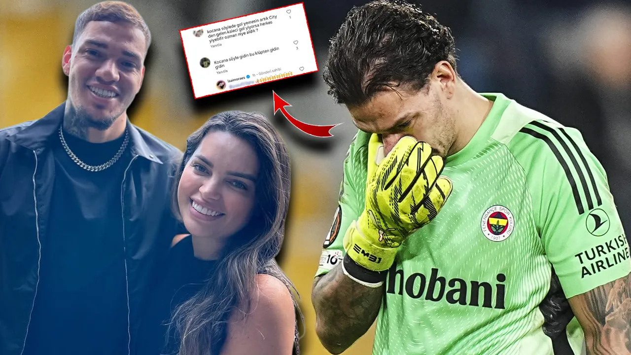 Sosyal medya bunu konuşuyor: Ederson'un eşinden 'Fenerbahçe'den gidin' mesajına cevap