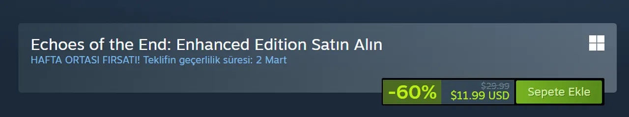 Steam bahar indirimleri için geri sayım sürüyor! Bu hafta Steamde indirime giren oyunlar