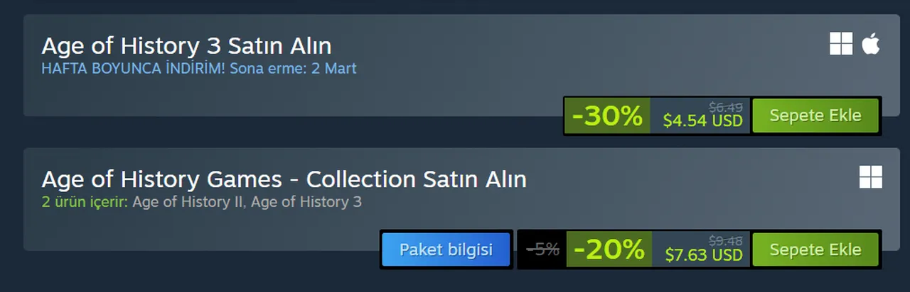 Steam bahar indirimleri için geri sayım sürüyor! Bu hafta Steamde indirime giren oyunlar