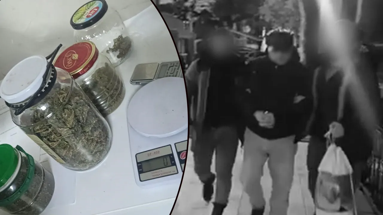  Zehir tacirlerine suçüstü! Polisin kapı açtırma yöntemi şoke etti 