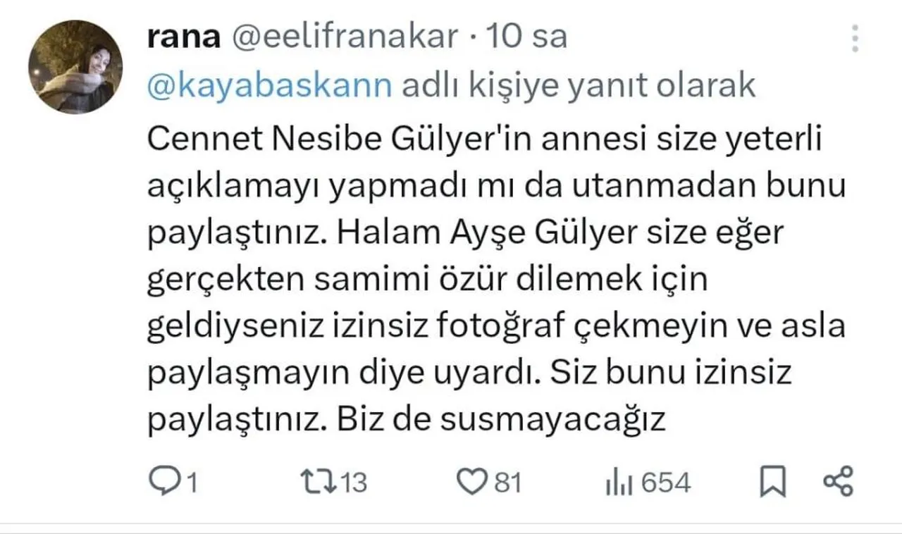 Aile "paylaşmayın" dedi, CHP'li Ortahisar Belediye Başkanı Ahmet Kaya yayınladı!