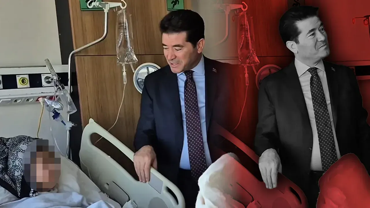 HASTANEDE ŞOV YAPTI!