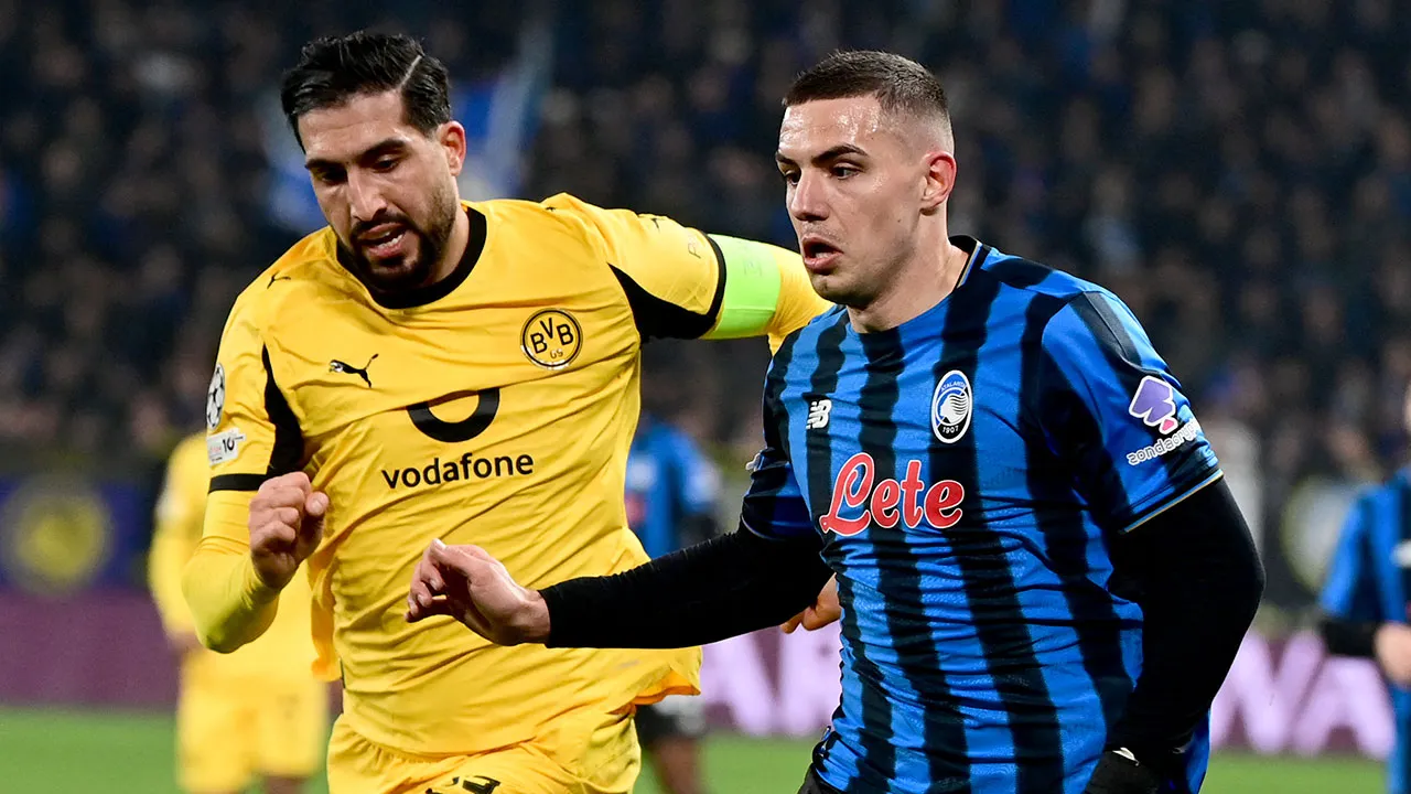 Atalanta, Borussia Dortmund'u 90+8'de eledi