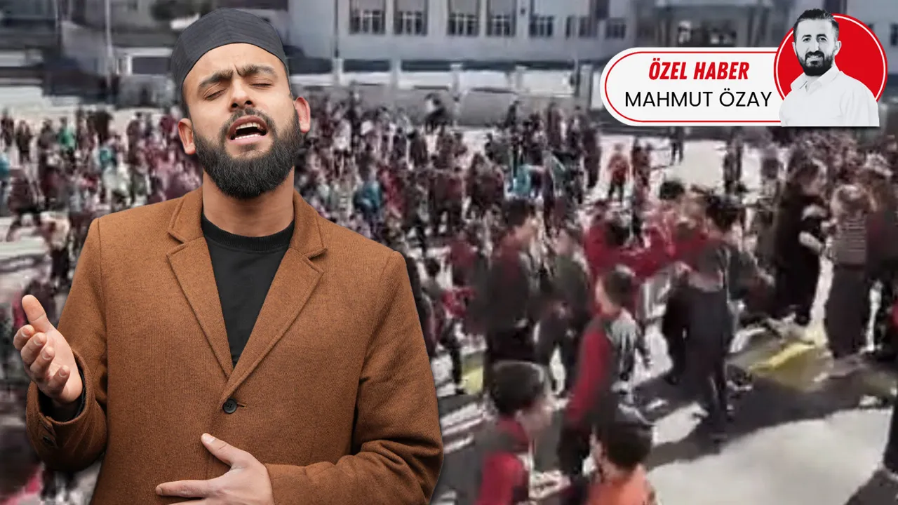 Kâbe’de Hacılar ilahisi, çocukların gönlünü fethetti