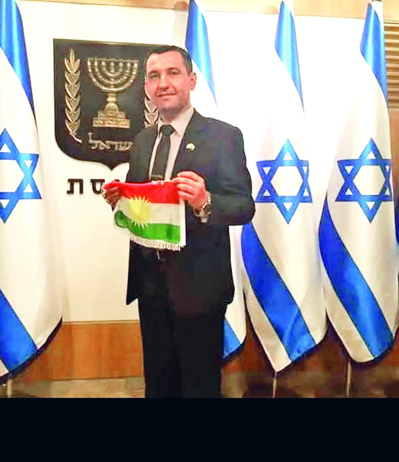 İsrail-Kürdistan ittifakı Başkanı Şerzad Mamsani