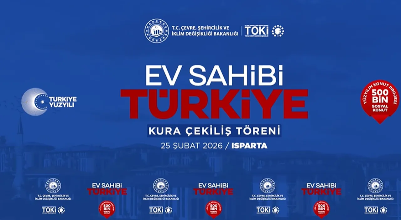 TOKİ Isparta kura sonuçları isim listesi sorgulama! 500 bin konut Isparta kura çekilişi