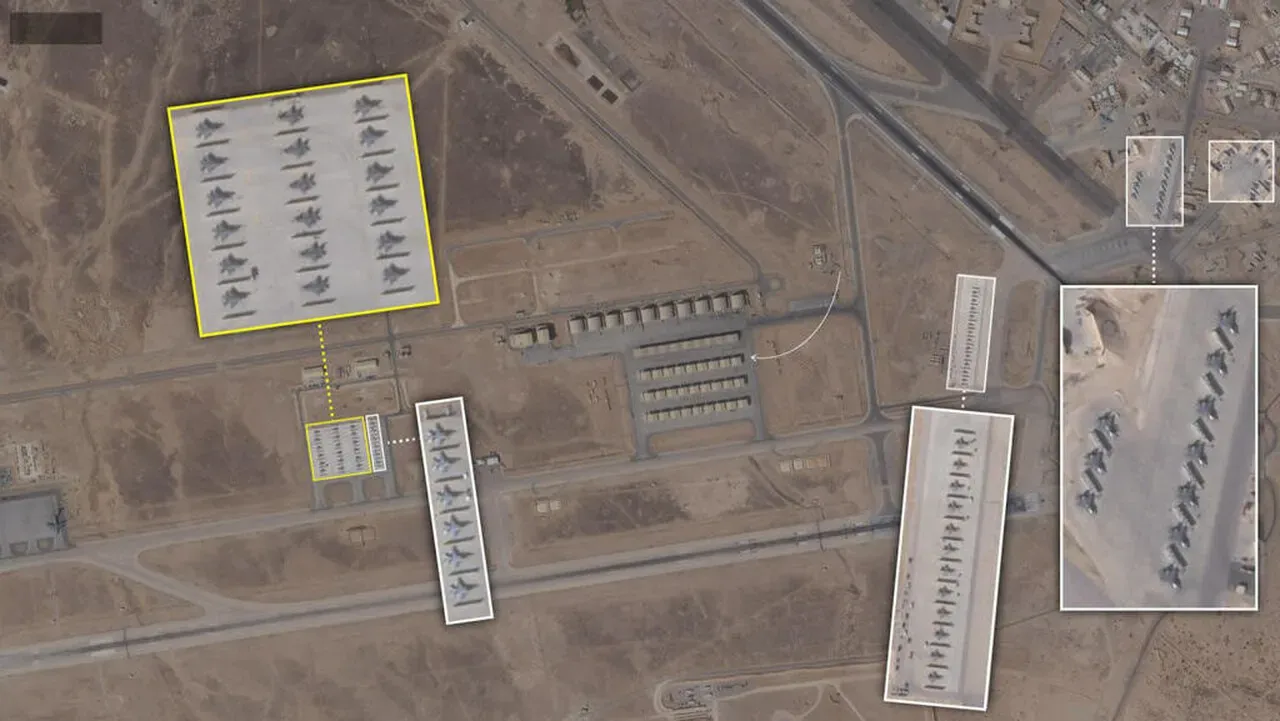 The Washington Post’un yayımladığı uydu görüntülerinde, Ürdün’deki bir askeri üste ABD uçaklarının yoğun şekilde konuşlandığı görüldü.