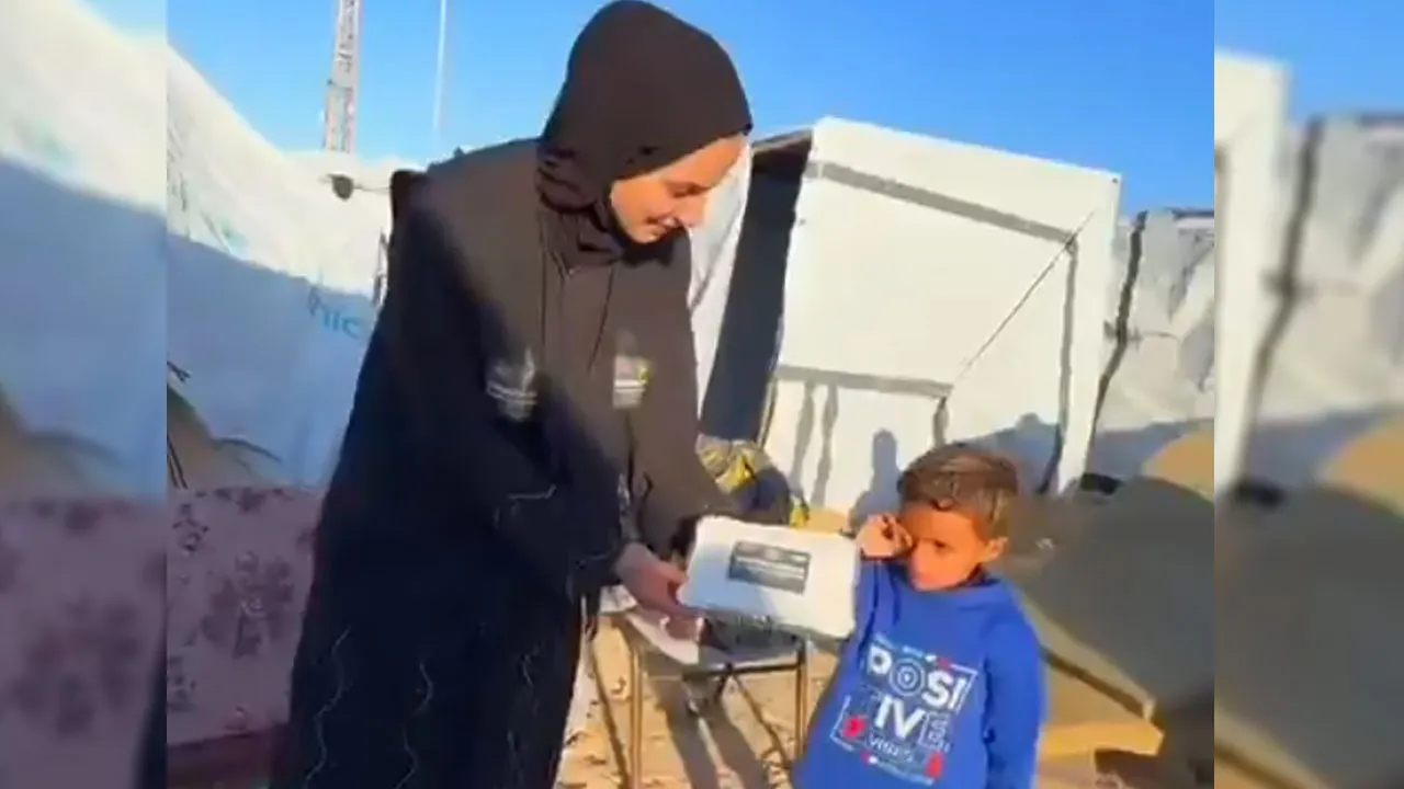 Ankaragücü, Gazze'de çocuklara iftar verdi