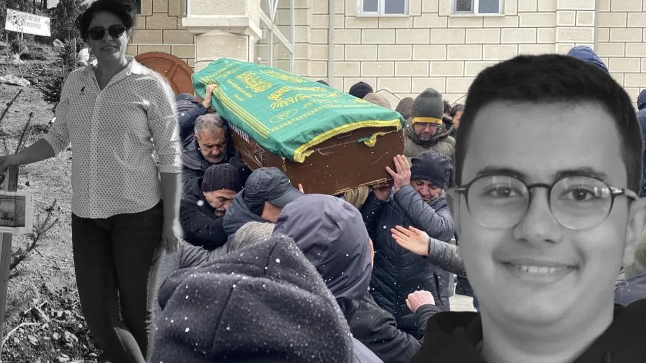 Anne yüreği evlat acısına dayanamadı… Cenazede yürek yakan detay